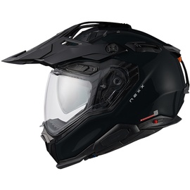 NEXX X.wed3 Plain Endurohelm - Matt-Schwarz - XXL