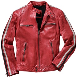 Mey & Edlich Herren Jacke Scuderia-Lederjacke rot 48 - 48