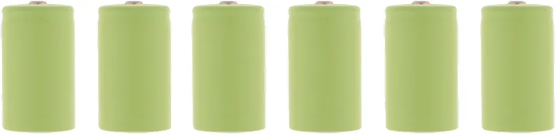 Metrel A1046 - 6 Stück NiMH-Akkus, 1,2V Typ C