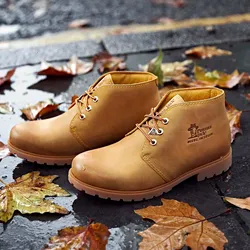 Schnürboots, Blockabsatz, Herbstmode, Schnürstiefelette mit Logoprägung, Gr. 46, camelfarben, , 95779510-46