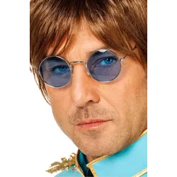Blaue John Lennon Hippie Brille - OS