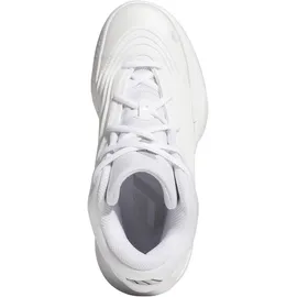 adidas Dame X Low-Top Basketballschuhe Kinder KJ7093 - cloud white/zero met./silver met. 36 2/3