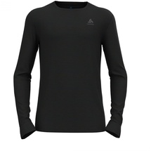 Odlo Merino 200 Langarm-baselayer - Black - M