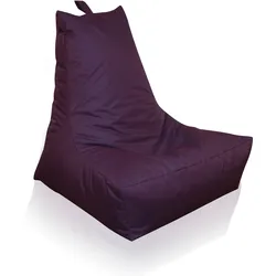 Sitzsack KINZLER "Lounge", lila (brombeer), B:100cm H:80cm, Polyester, Sitzsäcke
