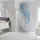 Schulte Duschrückwand »DecoDesign«, marmor-himmelblau 100 x 255 cm