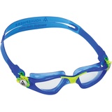 Aqua Sphere Aquasphere Unisex-Youth KAYENNE JR Goggles, Blue & Yellow, One Size