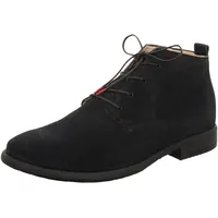 THINK! Herren CIVITA nachhaltige Leder gefütterte Stiefelette, 8010 Navy, 46.5 EU