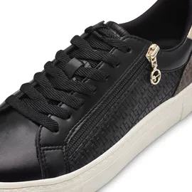 TAMARIS Plateausneaker gold/schwarz Damen 40