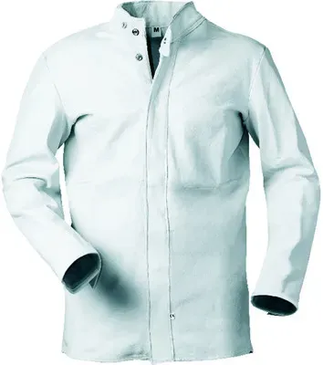 Volllederjacke EDGAR 2805, weiß, Größe 3 - weiß - 3