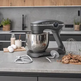 Klamer Knetmaschine 1800W Grau