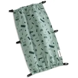 CROOZER Sonnenschutz Green patterned für Kid Einsitzer