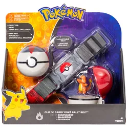 Pokémon - Clip'n Carry Gürtel - Glumanda