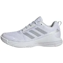 adidas Novaflight 2 Damen Cloud White / Silver Metallic 48