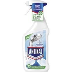 Antikal Kalkreiniger antibakteriell, tiefenwirksam, Antibakterieller Badreiniger entfernt 99,9% der Bakterien, 700 ml - Sprühflasche