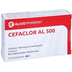 Cefaclor AL 500 Hartkapseln 20 St