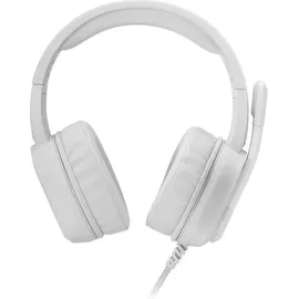 Mars Gaming MH320, RGB Gaming-Headset, Ultra-BASS 3D Sound, Mikrofon mit Rauschfilter, Ultraleicht Drehbar, Windows/PS4/PS5/XBOX ONE/Xbox Series X-S/Mac/Switch/Switch 2/Smartphone/Tablet, Weiß