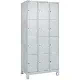 C+P Classic PLUS Schließfachschrank 1950x900x500 lichtgrau