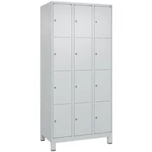 C+P Classic PLUS Schließfachschrank 1950x900x500 lichtgrau