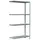SCHULTE Regalwelt Steckregal, HxBxT: 150x80x30 cm verzinkt - grau
