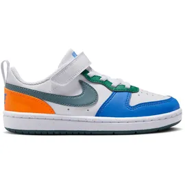 Nike Court Borough Low Recraft Kids White/Mineral Slate-Malachite 32