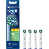 Oral-B CrossAction Pro Aufsteckbürste weiß 4 St.