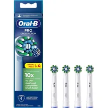 Oral-B CrossAction Pro Aufsteckbürste weiß 4 St.