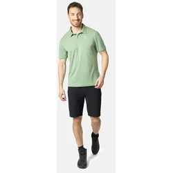 Odlo Wander-/Freizeit Polo Cardada (100% Polyester, hoher Tragekomfort) lodengrün Herren