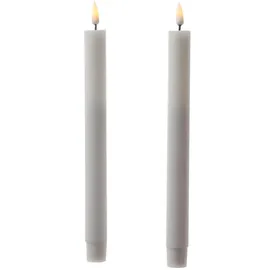 283 Mia LED Stabkerzen 24 cm weiß 2 St.