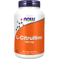 NOW Foods L-Citrulline 750 mg 180 Kapseln