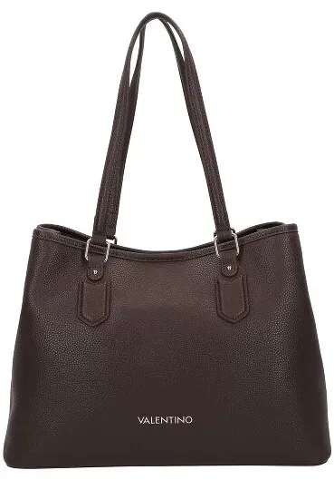 Valentino Brixton Shopper Tasche 37 cm  braun