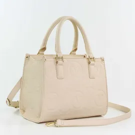 Valentino Samba Re Shopper Kunstleder Beige