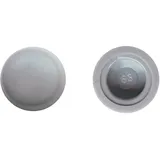 Sarei Fensterbankkappen PVC Ø 11,5 mm Grau 12 Stück