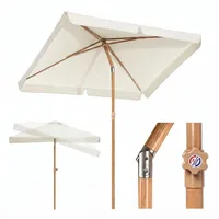 Sekey Balkonschirm 200 x 125 cm Beige/Grau