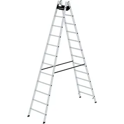 PROREGAL Sprossen-Stehleiter 2x12 Sprossen