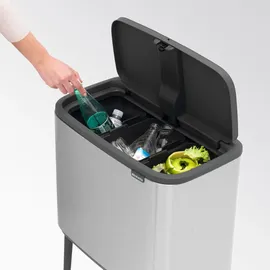 Brabantia Bo Touch Bin 33 l matt steel fingerprint proof