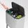 Brabantia Bo Touch Bin 33 l matt steel fingerprint proof