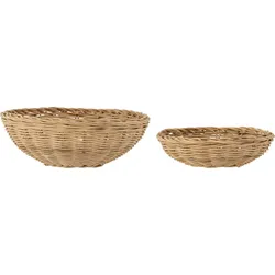 Kell Aufbewahrungskörbe aus Rattan 2 St.