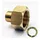 Phoenix Übergang 1/2"R x 1/4"lks LPG Gas Adapter Kupfer f. Gaskocher Gasschlauch Gasherd
