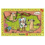 Trötsch Verlag TRÖTSCH - Jan & Henry Rahmenpuzzle 15-teilig