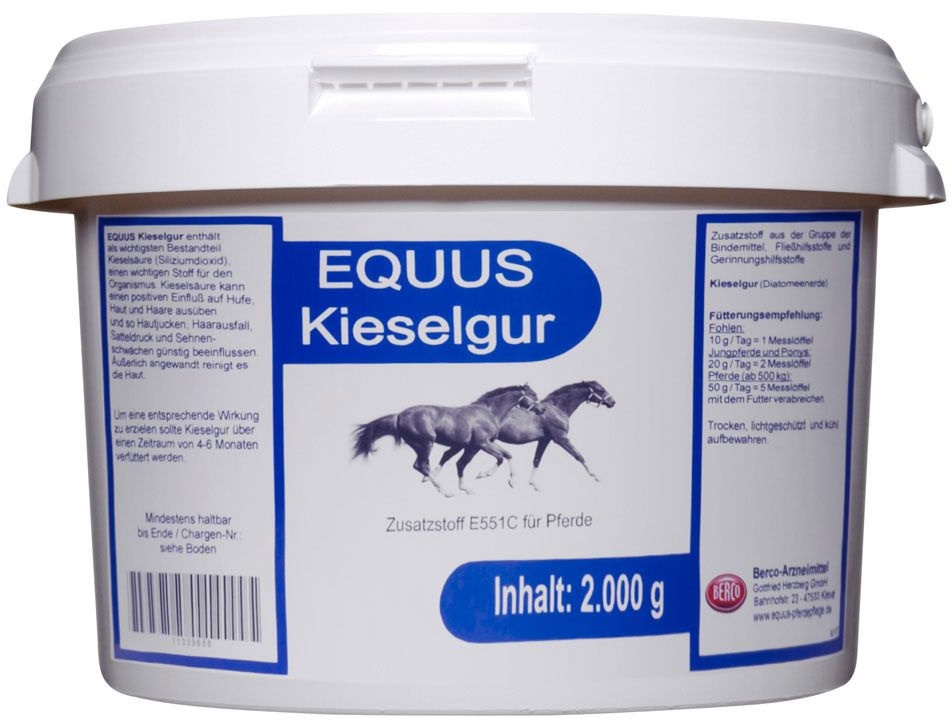 Equus Kieselgur für Pferde