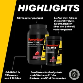 Powerbar Isoactive Red Fruit Punch Pulver 1320 g