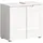 VCM Waschbeckenunterschrank Solero Weiß Hochglanz 59 cm x 63 cm x 34 cm