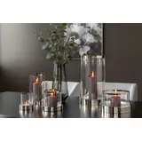 Fink Empire H 28 cm, mit mundgeblasenem Glaszylinder und Platinrand - (158426)