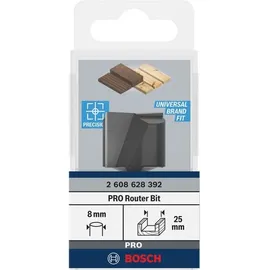 Bosch Nutfräser 8 mm Ø 25 mm L 51 mm