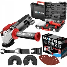 Graphite Graphite, Multifunktionswerkzeug, Multifunktionsgerät 500W, Schwingungszahl 8000-16000 min??, Koffer