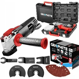 Graphite Graphite, Multifunktionswerkzeug, Multifunktionsgerät 500W, Schwingungszahl 8000-16000 min??, Koffer