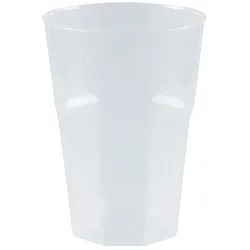 450x Trinkglas Deco, PP, Spritzguss, transparent, 300ml