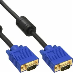 INLINE S-VGA Kabel Premium, 15pol HD Stecker / Stecker