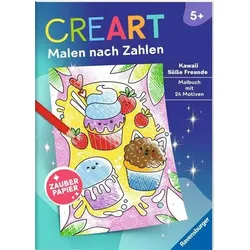 RAVENSBURGER 48876 CreArt Zauberpapier: Kawaii Süße Freunde