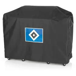 HSV Wetterschutzhaube XL - 145 x 60 x 100 cm - Schwarz mit Logo